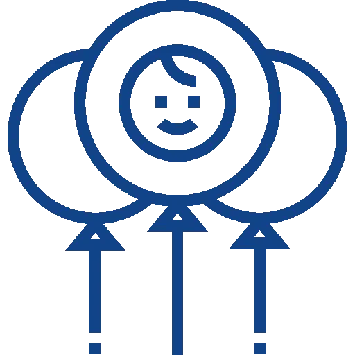 Icône ballon bébé